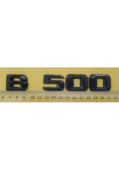 Mercedes Uyumlu Yazı B 500 Siyah