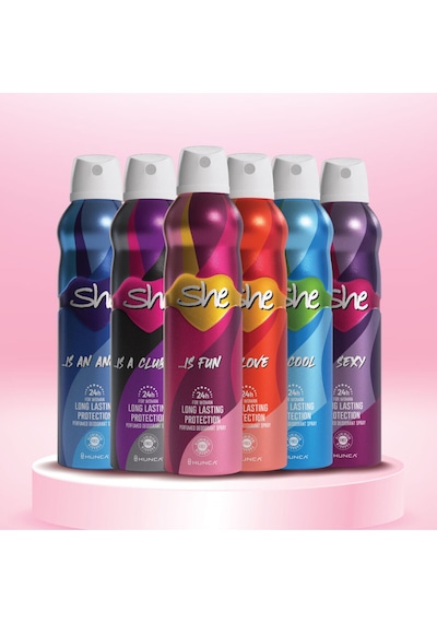 She Cool Kadın Deodorant 150 Ml