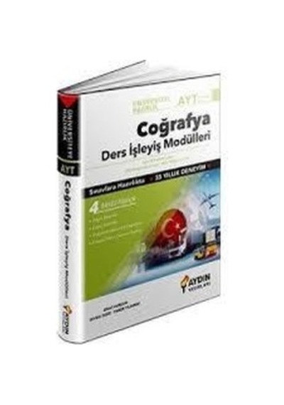 AYT Coğrafya Ders İşleyiş Modülleri -  Aydın Yayınları