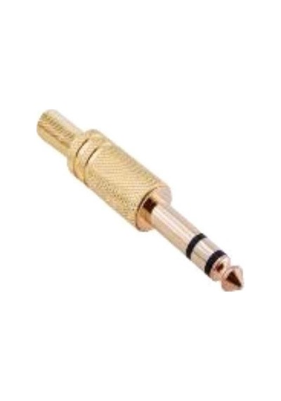 Uptech Kj31Gs 6.3Mm Stereo Erkek Jack Gold