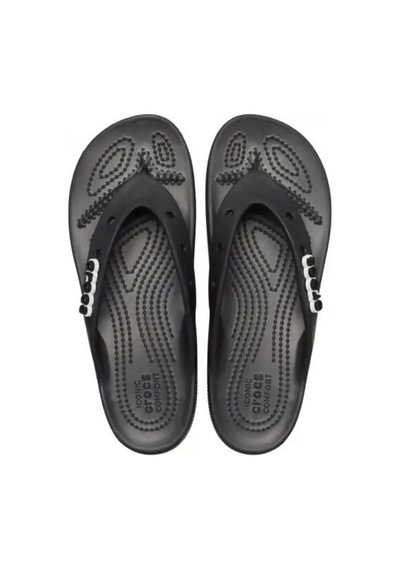 Crocs Classic Platform Flip W Kadın Siyah Terlik 207714-1-4163 Siyah