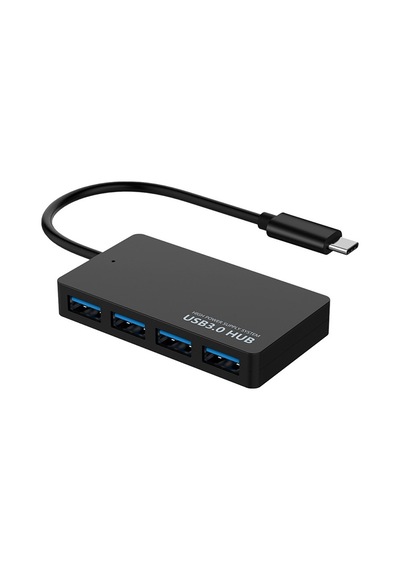 Thentech 4 Portlu Usb 3.0 Hub Çoklayıcı Type-c 5gbps Yüksek Hız Dizüstü Masaüstü Pc Macbook Uyumlu  Dönüştürücü