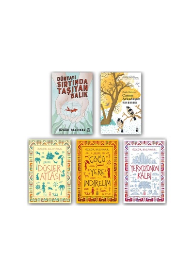 Özgür Balpınar Canım Arkadaşım Dünyayı Sırtında Taşıyan Balık Set 5 Kitap