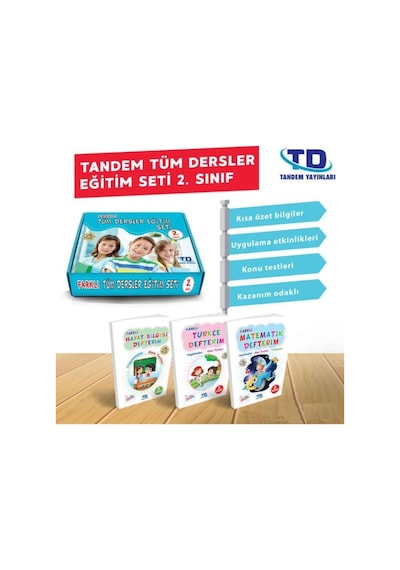 Tandem 2.sınıf Tüm Dersler Eğitim Seti