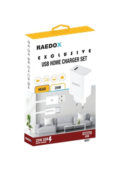 Raedox 25w Usb Type-c Quick Şarj Seti