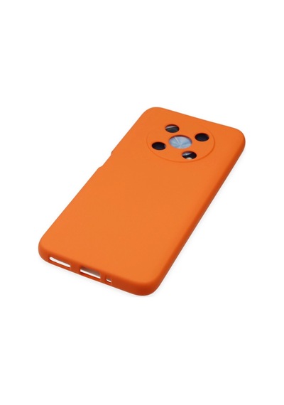 Huawei Nova Y90 Kılıf Nano İçi Kadife Silikon - E4635 Turuncu