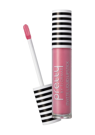 Flormar Yoğun Pigmentli Mat Likit Ruj - Pretty Matte Lipstick - 009 Fierce Cherry- 8690604462797