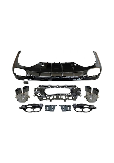 Autogp Mercedes W124 E53 Arka Tampon Difüzörü Ve Egzoz Ucu