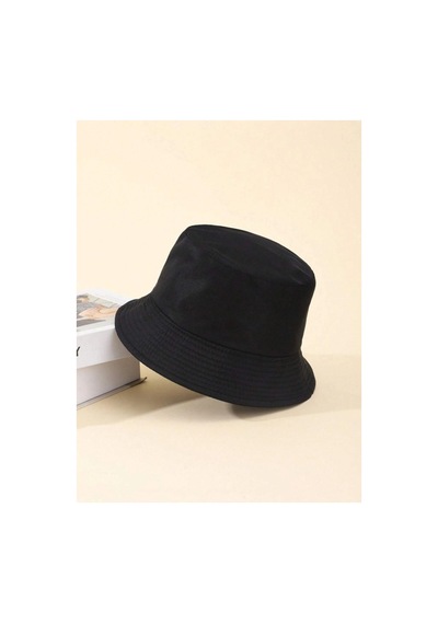 Caxis Unisex Bucket Balıkçı Şapka 2'li Set Siyah - Bej