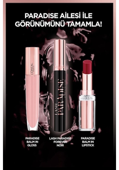 L'Oréal Paris Lash Paradise Forever Noir Maskara