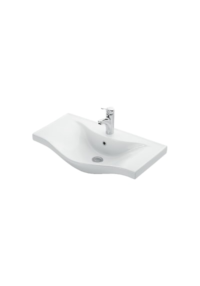 Yıldız 65 Cm Antrasit Gri Mdf Lavabolu Asma Banyo Dolabı Takımı Antrasit - Gri