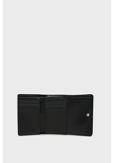 Calvin Klein Bayan Cüzdan Lv04f1030g Ub1 Siyah Siyah