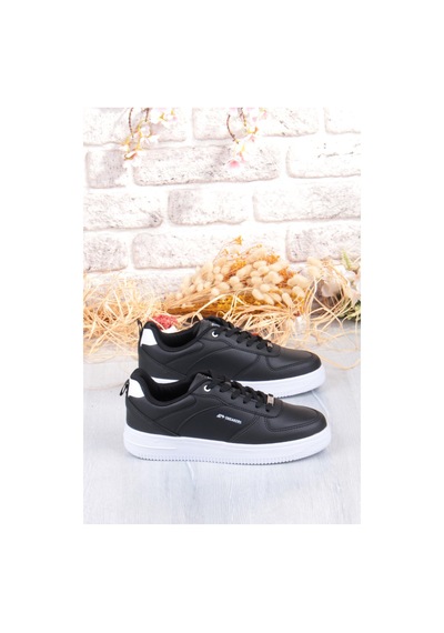 M.p 252 6049 Rahat Hafif Orijinal Ürün Erkek Sneaker Spor Ayakkabı Siyah  -  Beyaz