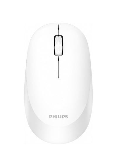 Philips SPK7307WL/00 Kablosuz Optik Mouse 2.4GH 1600 DPI Sessiz Tıklama Ergonomik Beyaz