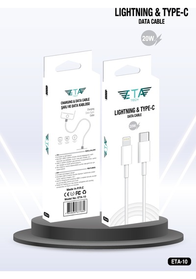 AppleiPhone 8 X Xs Xr 11 12 13 14 Pro Max Plus Uyumlu Hızlı Şarj Kablosu Type C To Lightning