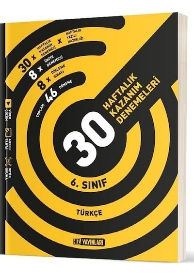 Hız 6. Sınıf Türkçe Haftalık Deneme