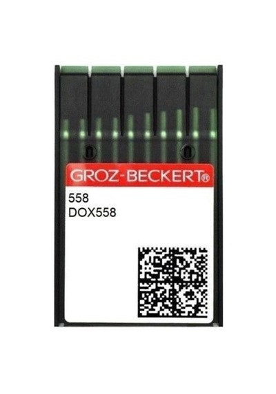 İlik Makinesi İğnesi Groz Beckert Dox558 Gözlü İlik Reece 16 Numara 16/100 Dikiş İğnesi 100 Adet