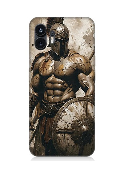 Nothing Phone 2 Savaşçı Gladiatör Desenli Silikon Kılıf