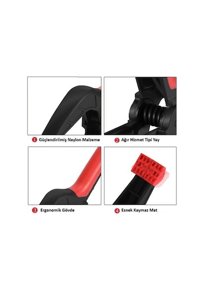 Plastik 19mm Anahtar İle Dayanıklı Yapı