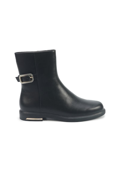 Nine West Tonıa 5pr Siyah Kadın Düz Bot 000000000102012380 Siyah