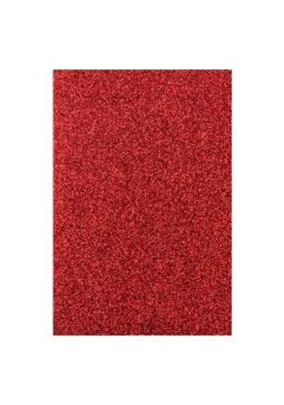 Özkan Fon Kartonu Simli 50x70 Kırmızı