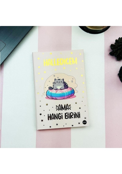 Halledicem Ama Hangi Birini V2 Tasarımlı Kırtasiye Seti