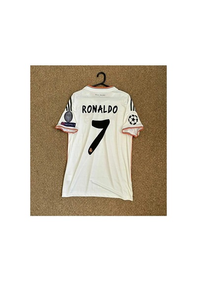 Real Madrid 2014 Lizbon Şampiyonlar Ligi Finali Cristiano Ronaldo Çok Renkli