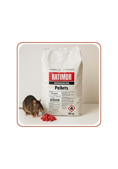 Ratimor Pellets Fare Zehiri 10 Kg