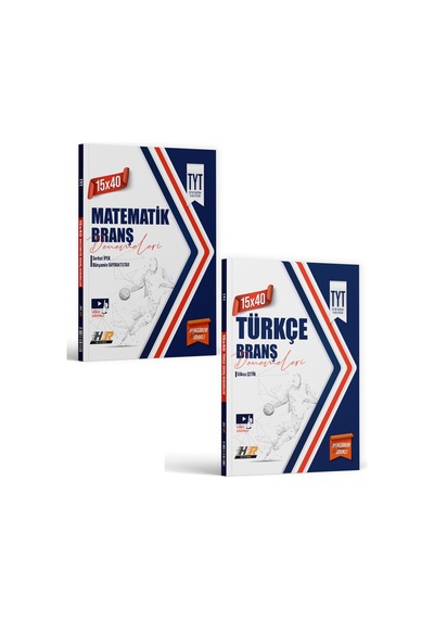 Hız Ve Renk Yayınları Tyt Türkçe Ve Matematik 15 X 40 Branş Denemeleri Seti