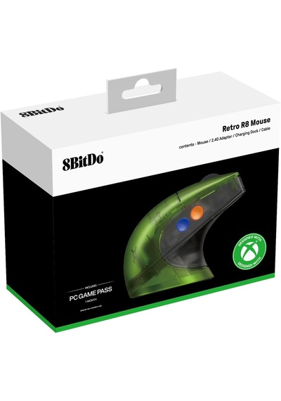 8bitdo R8 Xbox Edition Kablosuz Mouse -