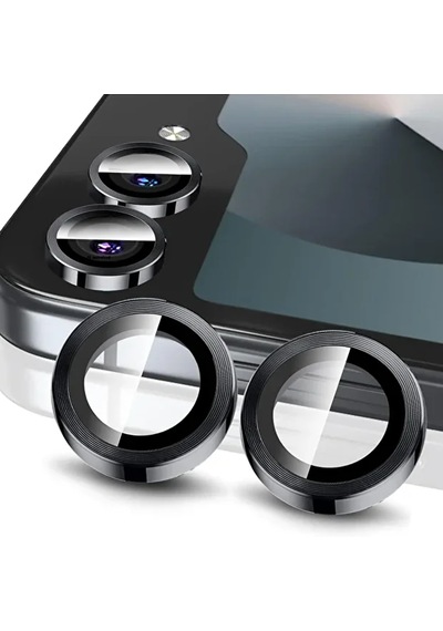 Samsung  Galaxy Uyumlu Z Flip7 Kamera Camı Lens Koruyucu Halka Set - Al8114