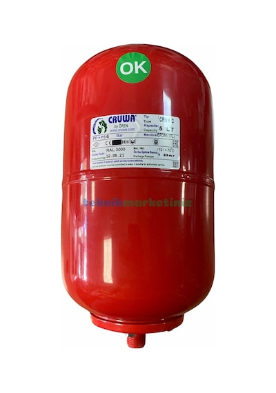 5 Litre Silindirik Tip Genleşme Tankı Hidrofor Tankı.Denge Tankı 5 Litre Silindirik Tip Genleşme Tankı Hidrofor Tankı.Denge Tankı