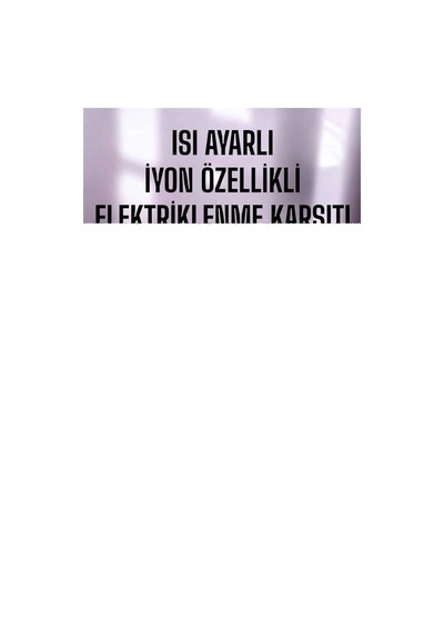 Fön Tarağı Saç Düzleştirici Sıkı Dişli Isı Ayarlı Elektriklenme Karşıtı Normal