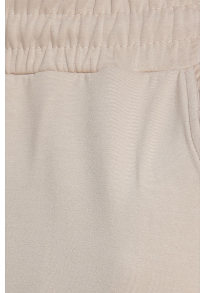Tudors Erkek Slim Fit Dar Kesim Beli Bağcıklı 3 Cepli Geniş Paça Kemik Eşofman Altı-41911 Kemik