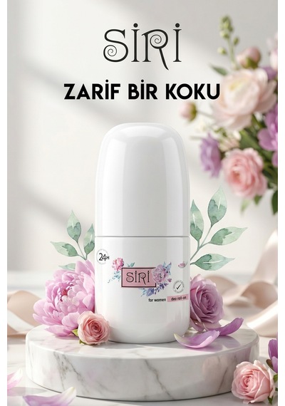 Doğal Siri Deo Roll-on For Women Kararma Önleyici 50 Ml