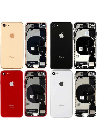Apple Uyumlu iPhone 8g Full Dolu Kasa Kırmızı