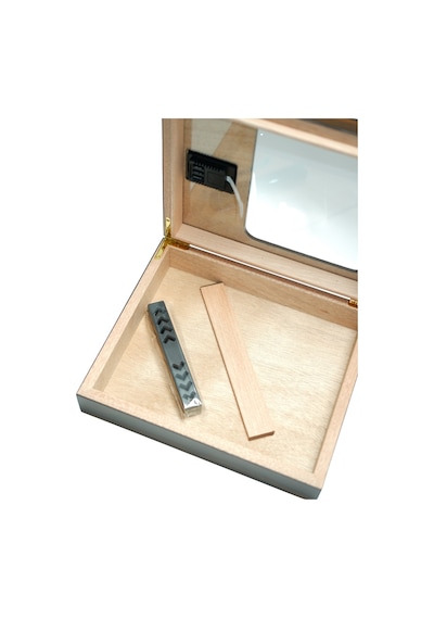 Premiumquality San Telmo Kahverengi Sedir Humidor Puro Kutusu - Tr9632