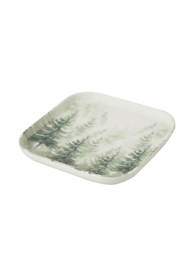 Mudo Home Pıne Kare Tabak 17cm Diğer