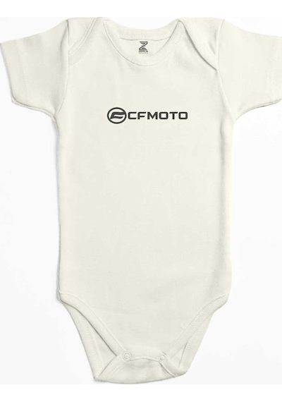 Zepplin Giyim Cfmoto Yazı Pembe Bebek Body Zıbın
