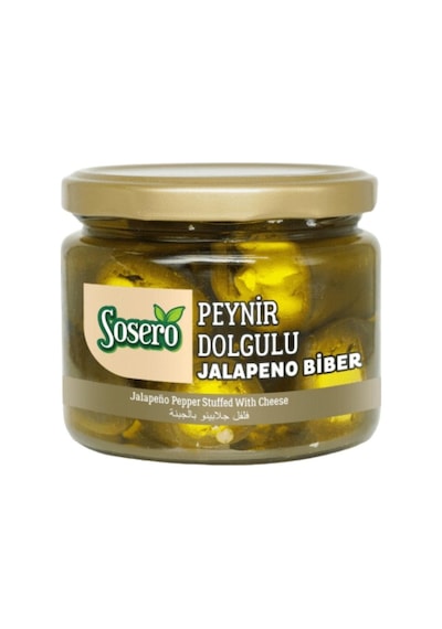 Sosero Peynir Dolgulu Jalapeno Biber 300 G