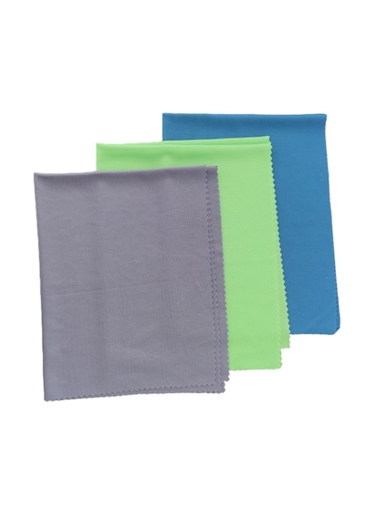 Nanotex Mikrofiber Yumuşak Parlak Doku Klasik Cam Bezi 3'lü 40 x 50 CM