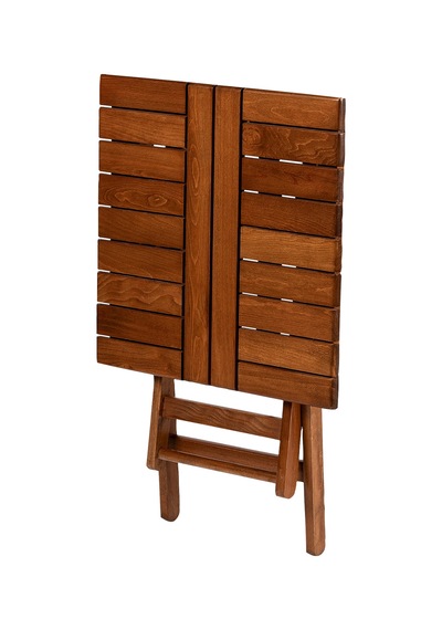 Atina 60X60 Katlanabilir Ahşap Bahçe Balkon Masası