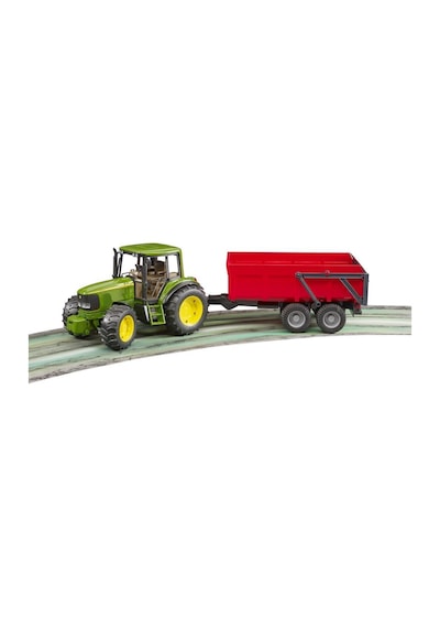 Bruder John Deere 6920 Traktör+ Kırmızı Römork Br02057