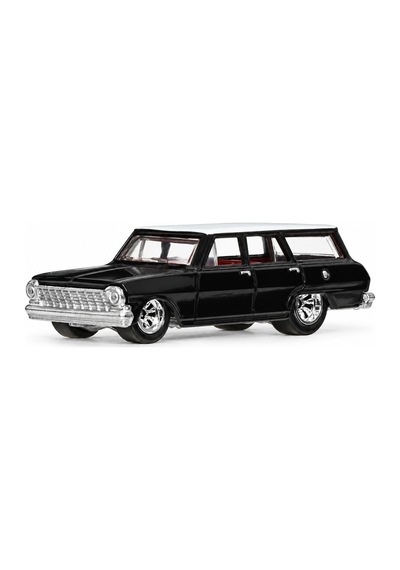 Hot Wheels Premium Car Culture 64 Chevy Nova Statıon Wagon Fpy86-jkf39 Siyah
