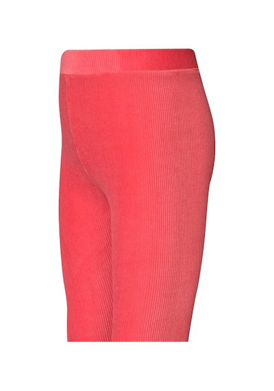 Lovetti Nar Çiçeği Kız Çocuk Fitilli Kadife Tayt 9312N003 Narçiçeği