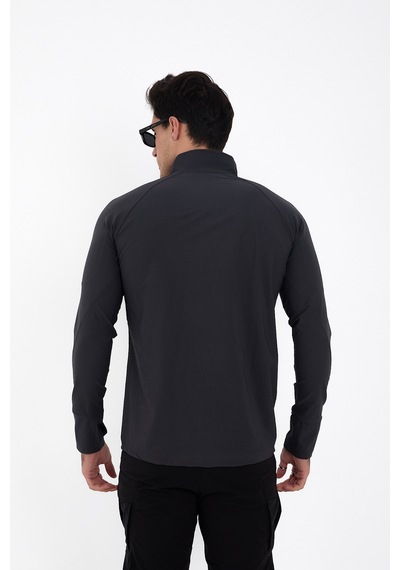Camp Scoutland Camp136 Outdoor Tactical Su iticili Erkek Antrasit Taktik Sweatshirt Antrasit