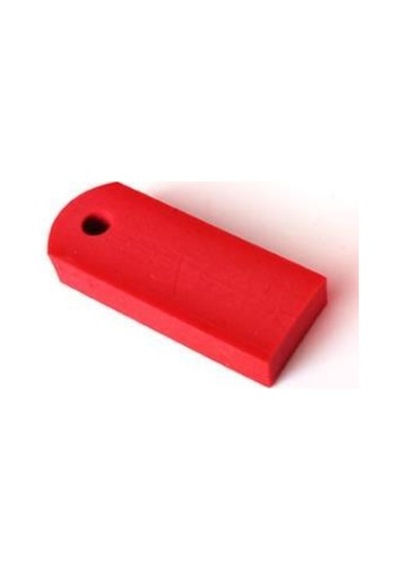 Mühür Kauçuk Alaşım Kırmızı Jiklet Kaşe 6mmx15mmx40mm