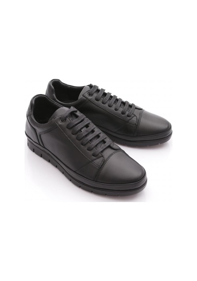 Dgn 1925 Erkek Bağcikli Sneakers Ayakkabi Siyah