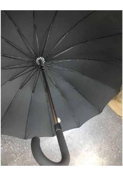 Mobgift Rşt Real Star Fiber 16 Telli Protokol Şemsiye Siyah