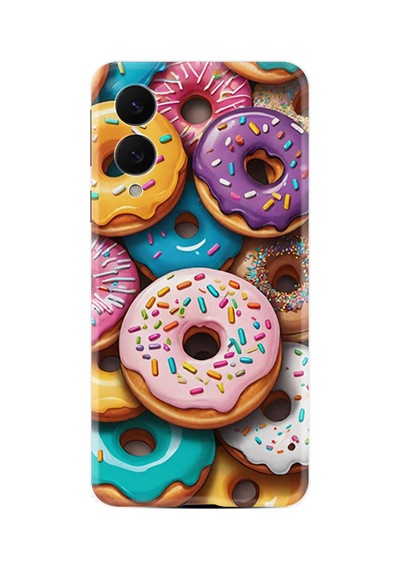 Samsung Galaxy Uyumlu S25 Edge Sm-s937b Kılıf Boutique Baskılı Resimli Donut Pcode -031
